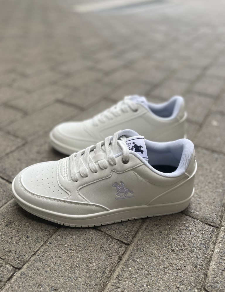 US GRAND POLO Us Grand Polo λευκά ανδρικά casual sneakers GPM428230